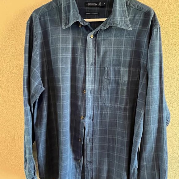 Men's Consensus shirt. Size M. Navy blue. - Picture 1 of 3